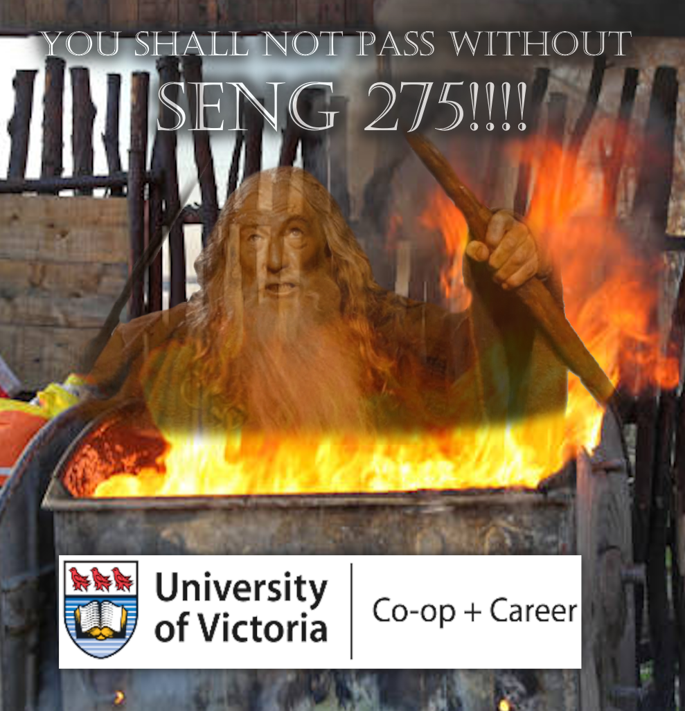 UVic Co-op Office: You Shall Not Pass Without SENG 275